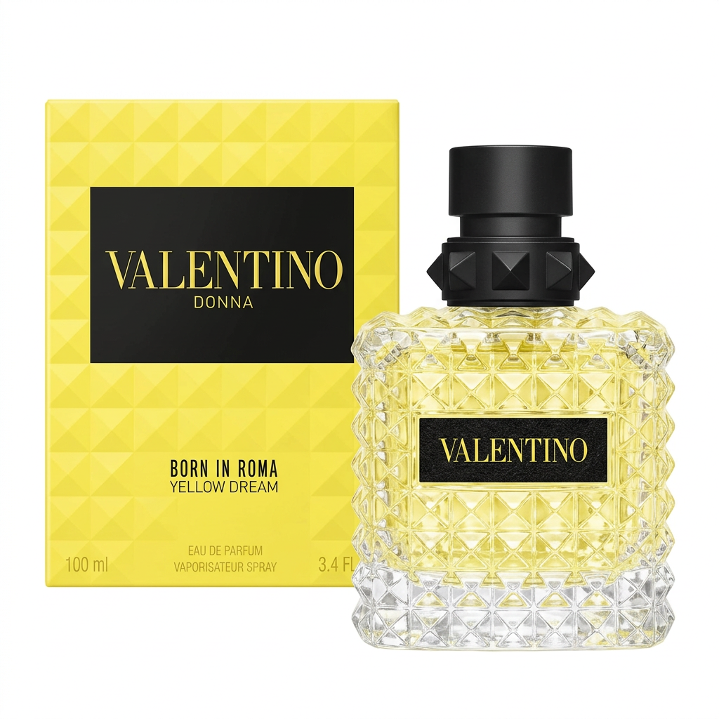 Mist Valentino Donna Yellow Dream con caja amarilla