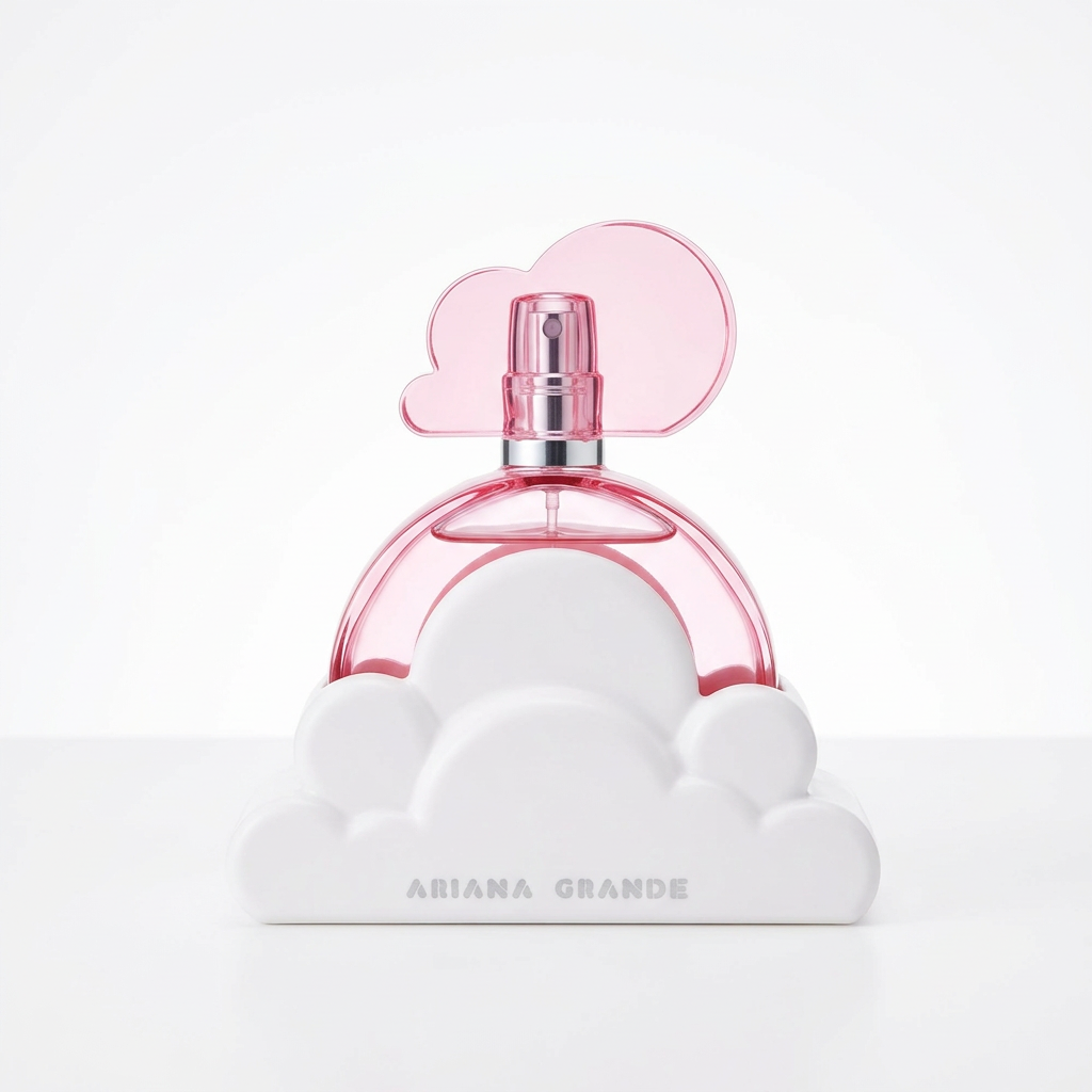 Ariana Grande Cloud Pink frasco solo iluminado